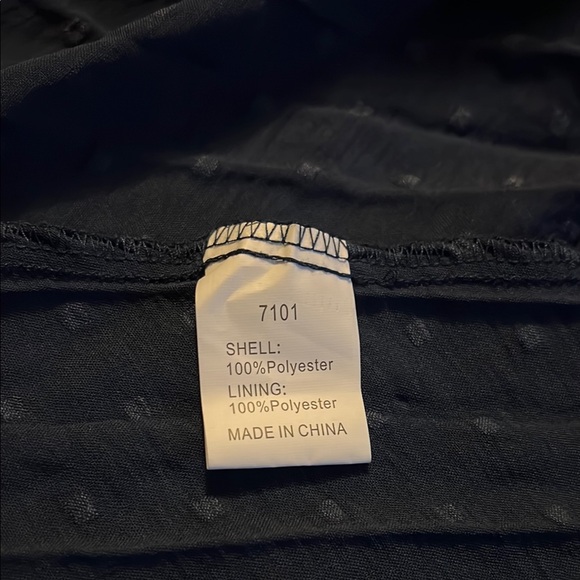 Pretty Garden Navy Maxi Dress Size XXL EUC Boho Festival Fairy - Picture 7 of 8